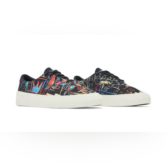 Jean-Michel Basquiat x Converse Skid Grip ‘Kings of Egypt II’ Low Top Sneaker - Picture 3 of 14